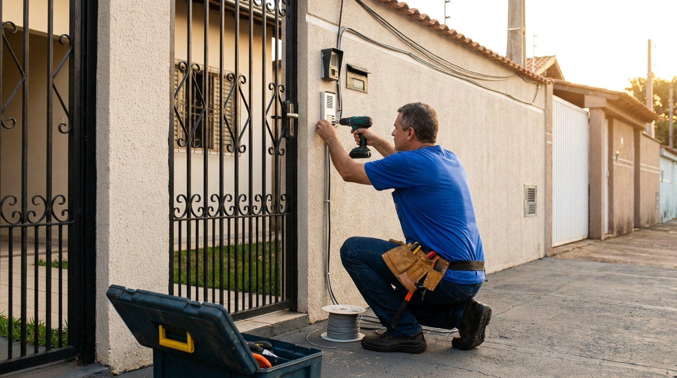 Instalacao de interfone em Curitiba‑PR